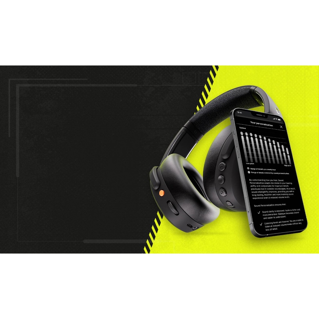 Tai nghe không dây chụp đầu chống ồn Skullcandy Crusher ANC 2 - Hàng chính hãng