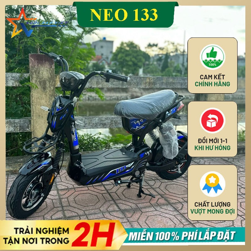 XE ĐẠP ĐIỆN KENKO M133 G17 Trợ Sạc Nhanh Xe 35-45km/lần sạc Xe Đạp Điện Cho Học Sinh Đi Học Az16