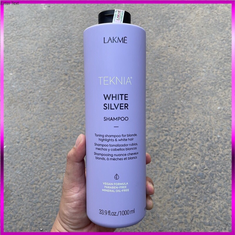 DẦU GỘI DƯỠNG VÀ GIỮ MÀU NHUỘM XÁM KHÓI HAY XÁM BẠC LAKME 1000ml