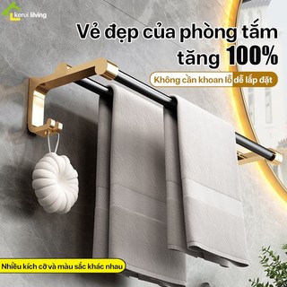 Thanh treo khăn mặt AIGE khăn tắm dán tường, Giá treo khăn nhà tắm, Giá móc khăn mặt, Giá Treo Khăn