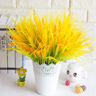 Cây giả - cây lúa mạch nhựa PVC