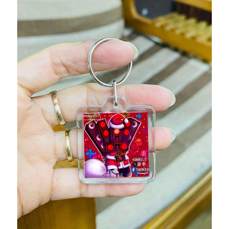 Móc khóa titan speakerman skibidi toilet / móc treo hinh titan speakerman game skibidi toiletm