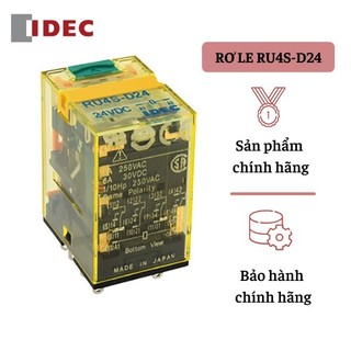 ( Chính Hãng ) Rơ le trung gian IDEC RU2S Relay RU4S (RU2S-A220,RU2S-A24,RU2S-D24,RU4S-A220,RU4S-A24,RU4S-D24,SN2S-05D)