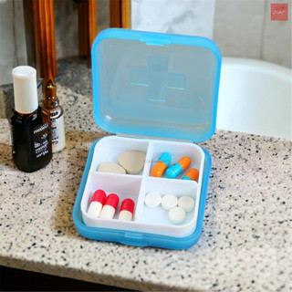 Hộp đựng thuốc chia ngăn mini tiện dụng