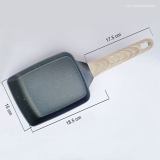 Chảo vuông chống dính chiên trứng cuộn dùng được bếp từ