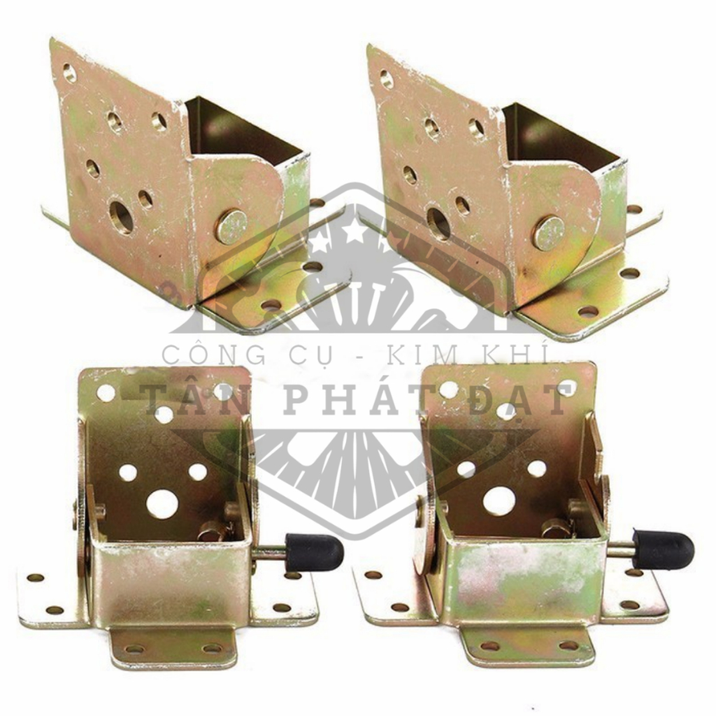 Bản lề chân bàn gấp gọn thông minh, Pat chân bàn xếp gọn tiện dụng, chất thép dày 2.5mm chắc chắn | BigBuy360 - bigbuy360.vn