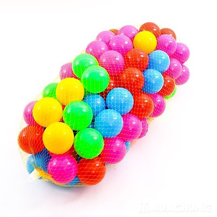Bóng Nhựa Cho Bé 100 Quả