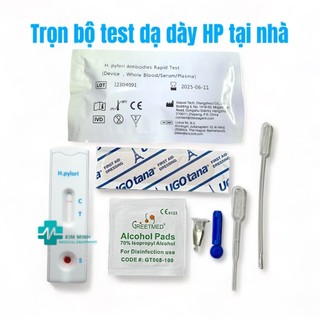 Que Test nhanh thử HP viêm Loét dạ dày tại nhà FASTEP MỸ (dạng khay)