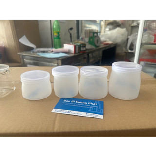 500 hủ sữa chua trắng sữa 100ml /120ml/150ml có nắp