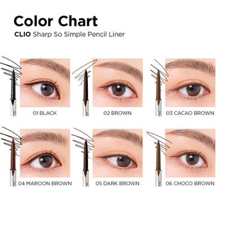 Chì Kẻ mắt CLIO Sharp So Simple Waterproof Pencil Liner