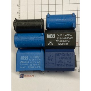 Tụ điện bếp từ 2uf,3uf,4uf,5uf,6uf,8uf,10uf...