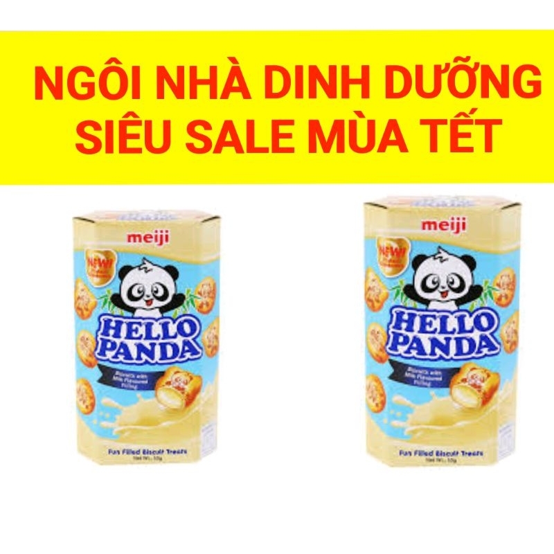 Bánh Gấu Hello Panda Vị Vani 43g