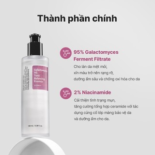 Tinh chất COSRX Galactomyces 95 dưỡng sáng da 100ml