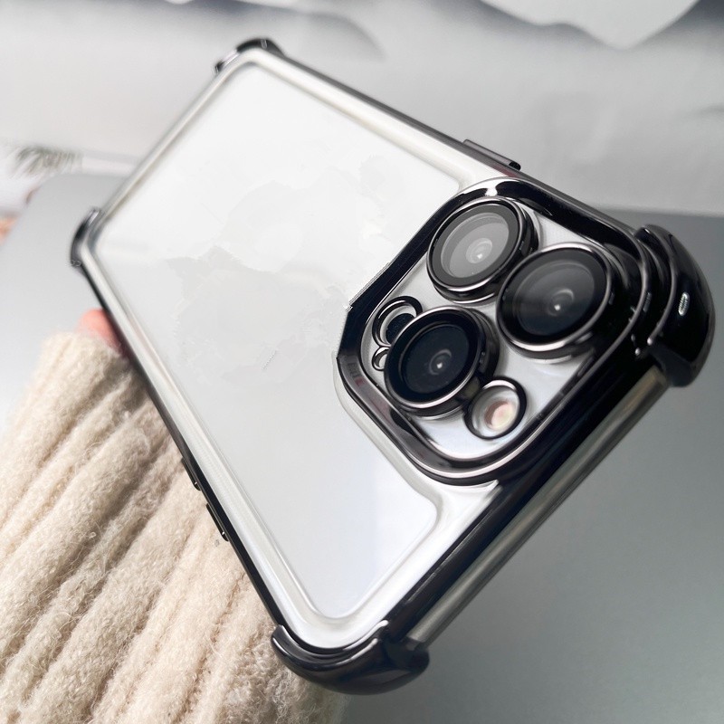 Ốp lưng điẹn thoại chống rơi có túi khí cho Iphone 11 12 13 14 15 Pro max