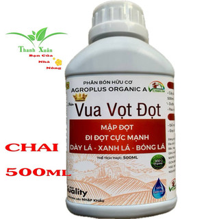 Phân bón hữu cơ vua vọt đọt - xanh lá - dầy lá chai 500ml