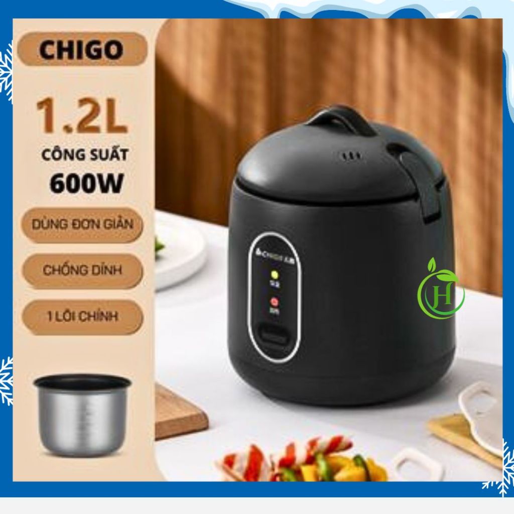 Nồi Cơm Điện Chigo Chính Hãng, Nồi Cơm Mini Nấu Đa Năng Siêu Rẻ cao cấp.