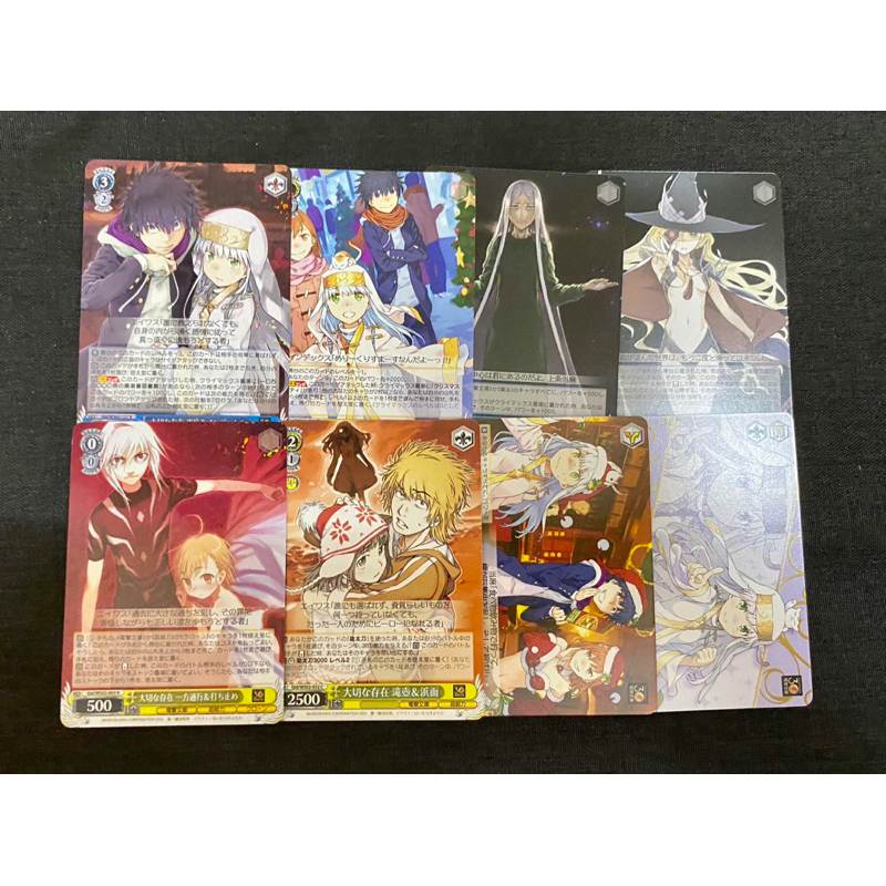 [Weiss Schwarz] Thẻ bài series anime Toaru Majutsu card R/C/TD/CC