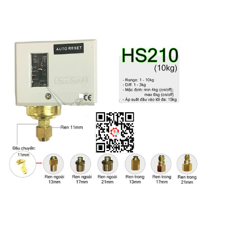 Công tắc áp suất Hàn Quốc HS210