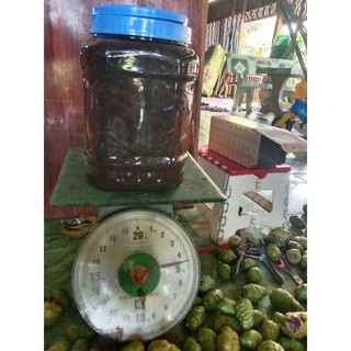 Hủ 4.0kg cốt nhàu ngâm đường phèn nguyên chất chưa tách hạt