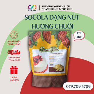 Socola Dạng Hạt Nút Hương Chuối Cacao Talk