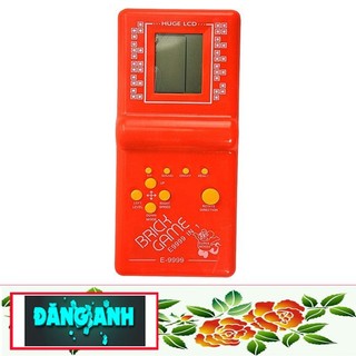 [Cỡ Lớn - Hộp Đỏ] Máy Điện Tử Xếp Gạch Hình Cầm Tay Thần Thánh - Trò Chơi Game 4 Nút Tuổi Thơ Trẻ Em - Xe Tăng, Đua Xe..