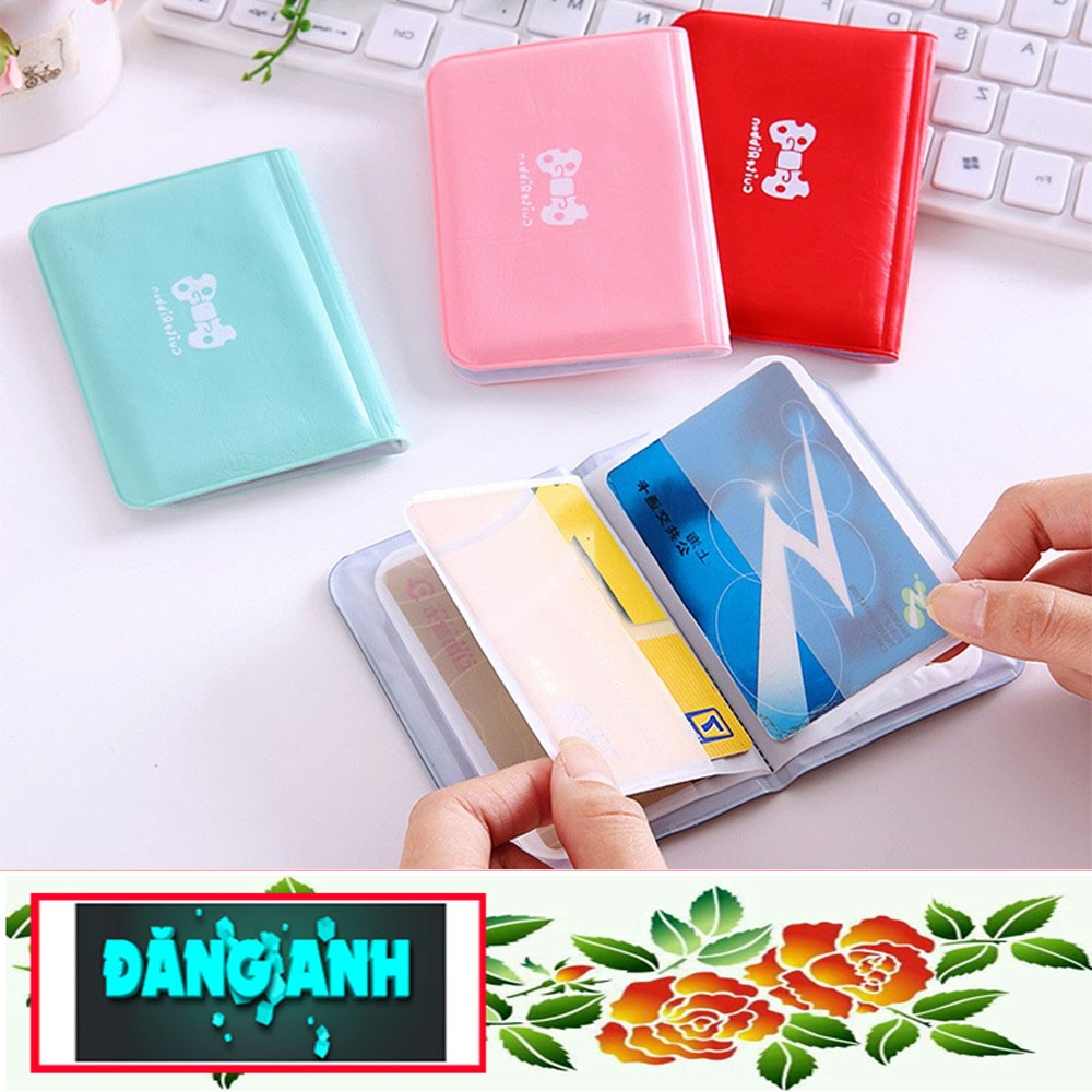 Ví Đựng Thẻ Xe Buýt Kiểu Hình Nơ Dễ Thương, Name Card - Bóp Để Thẻ, Nhỏ Gọn Dễ Dàng Bỏ Túi