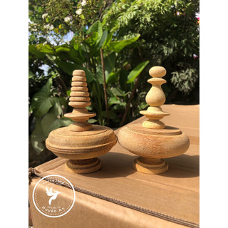 Nậm gỗ giả tre cho lồng chim chào mào. Nậm lồng chào mào