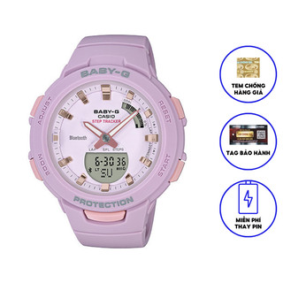 Đồng Hồ Nữ Casio Dây Nhựa BABYG BSA-B100-4A2DR Chính Hãng