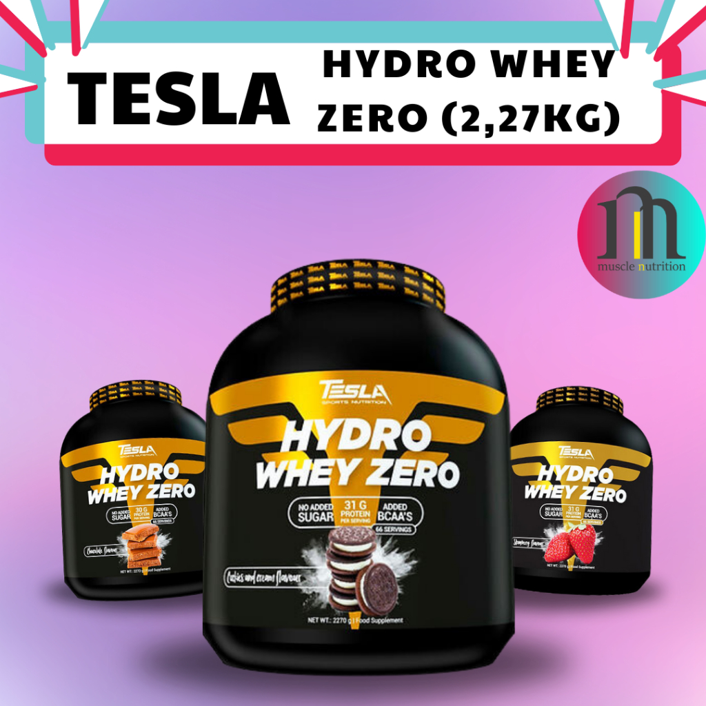 TESLA HYDRO WHEY ZERO 2270G - WHEY THỦY PHÂN SIÊU SẠCH HẤP THU NHANH