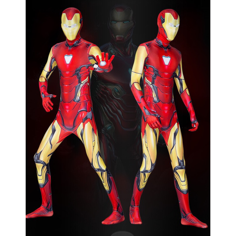 Bộ đồ Người Sắt/Quần Áo Siêu Nhân  Bé Trai/Bộ áo Liền Quần Hóa Trang Người Sắt/ Bộ Người Sắt Bé Trai