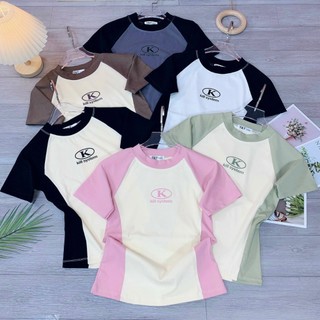 Áo BabyTee Phối Thân Kill System Co Dãn 4 Chiều - Dư Tú Lệ Shop