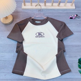 Áo BabyTee Phối Thân Kill System Co Dãn 4 Chiều - Dư Tú Lệ Shop
