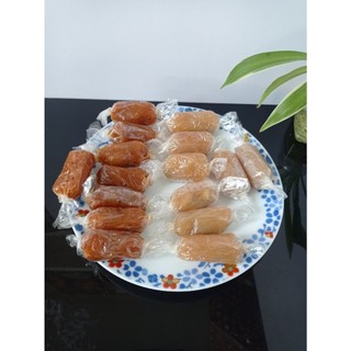 Giấy kiếng gói mứt me/ mứt mãng cầu tùy chọn 10x10cm/20x10cm (100g)