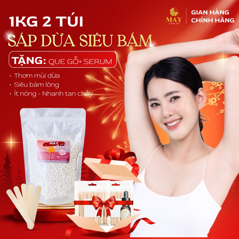 1KG SÁP VÀO TÚI ZIP [ TẶNG SERUM HOA NHÀI + QUE GỖ ]