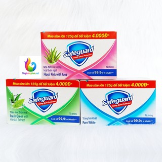 Combo 3 xà bông diệt khuẩn safeguard 125g