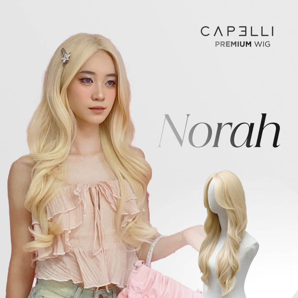 Tóc Siêu Da Đầu CAPELLI Norah Premium Wig