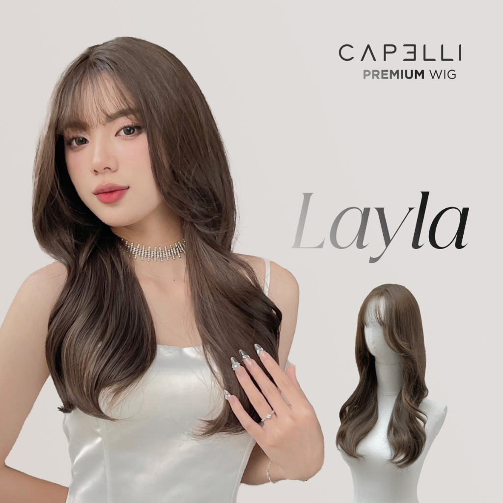 Tóc Siêu Da Đầu CAPELLI Layla Premium Wig