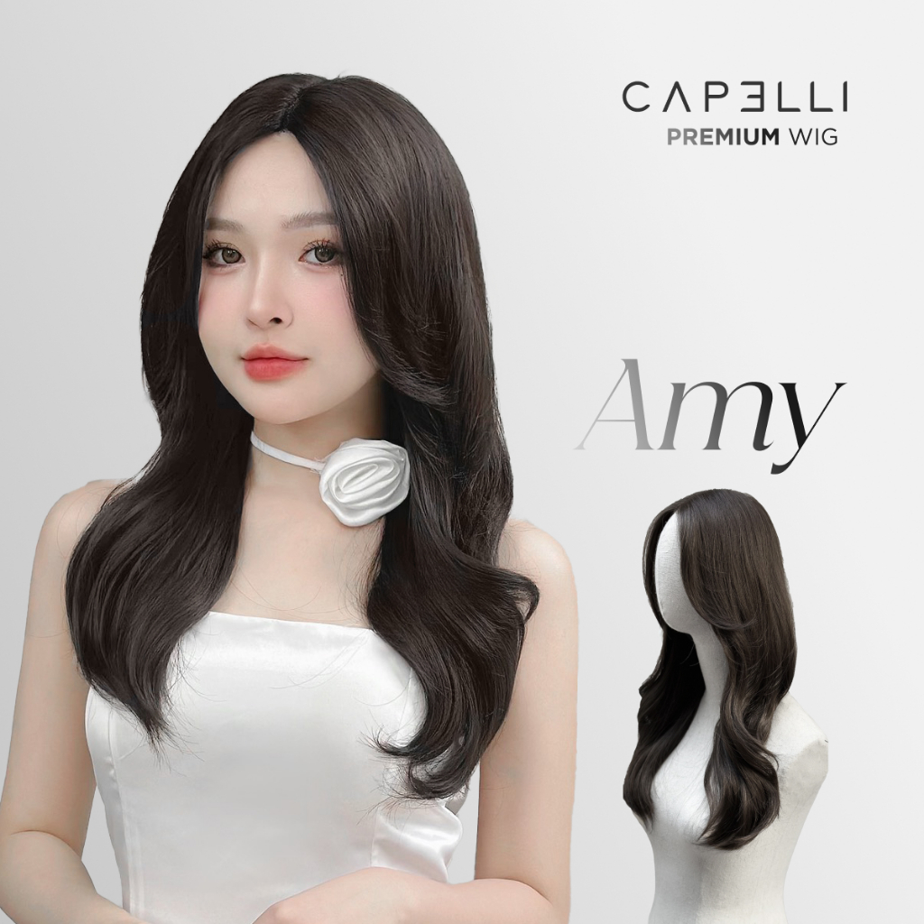 Tóc Siêu Da Đầu CAPELLI Amy Premium Wig