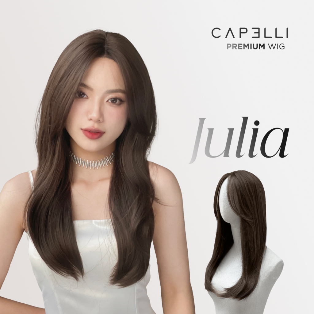 Tóc Siêu Da Đầu CAPELLI Julia Premium Wig