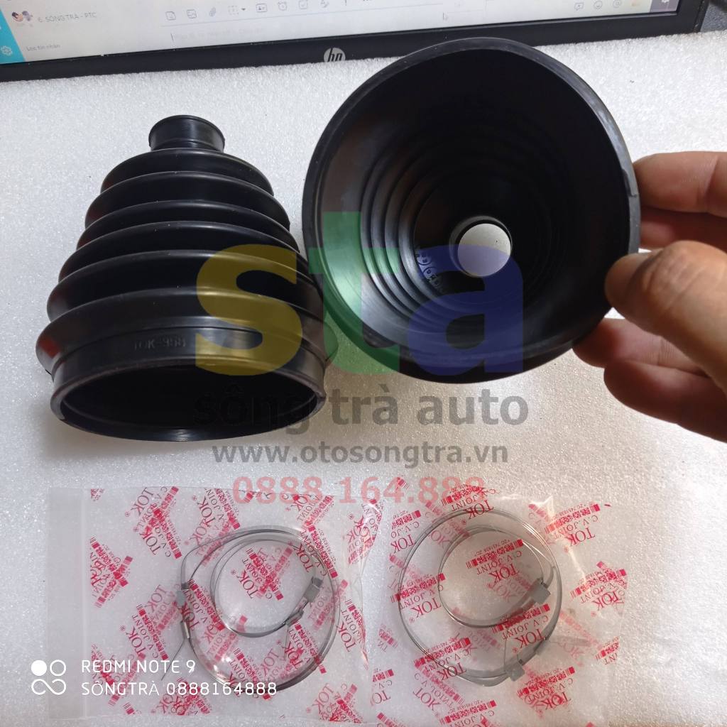 Cao su láp ngoài Mitsubishi Pajero V93, V95, V97, hàng Tok Nhật Bản. Chụp bụi láp ngoài Mitsubishi P