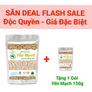 Yến mạch nguyên chất ăn liền xuân an túi 400g