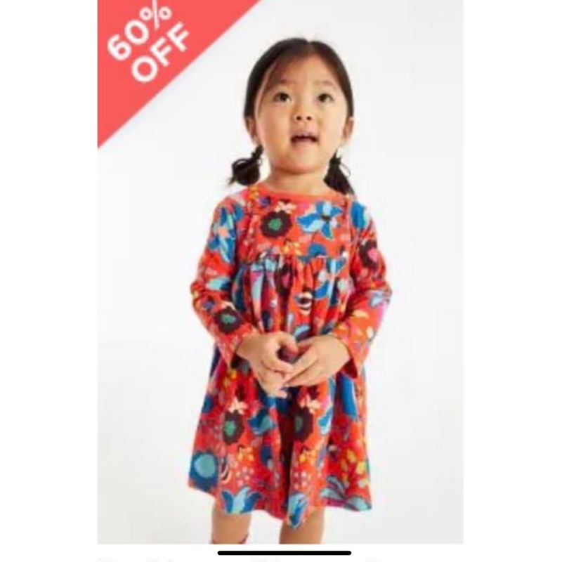 [auth Next] Váy hoa cotton bé Gai Next