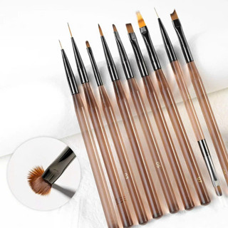 Bộ cọ 9 cây, set cọ 9 cây làm móng làm nail