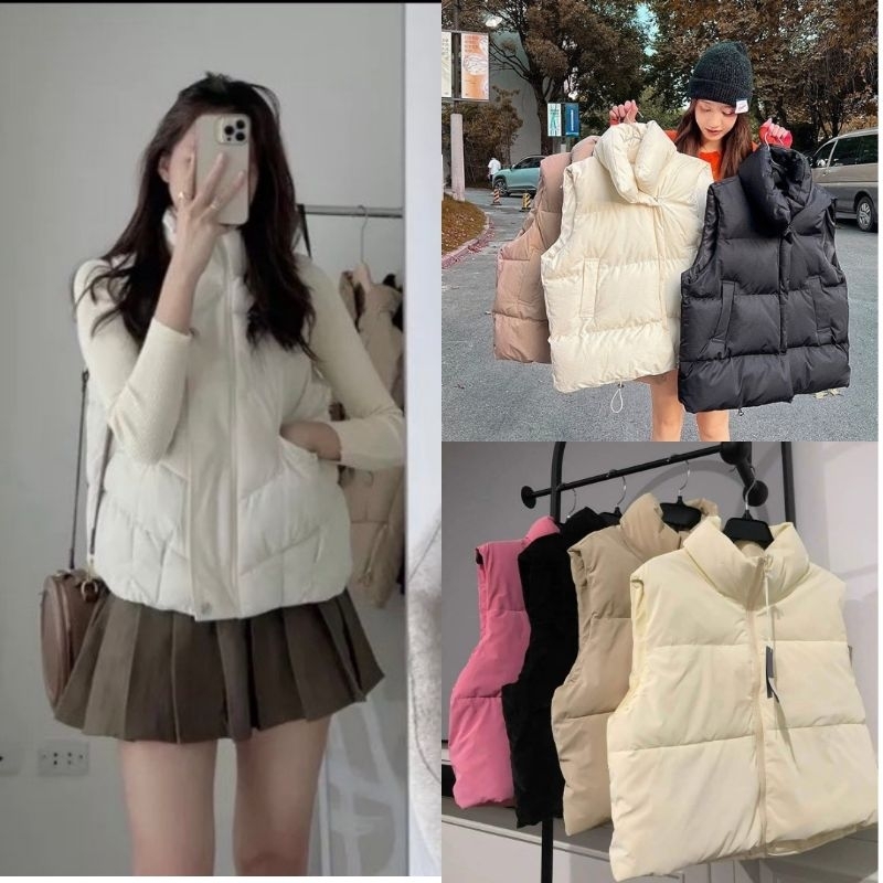 ÁO PHAO GILE HÀN QUỐC DÀY DẶN - ÁO KHOÁC PHAO GILE GIÁ RẺ