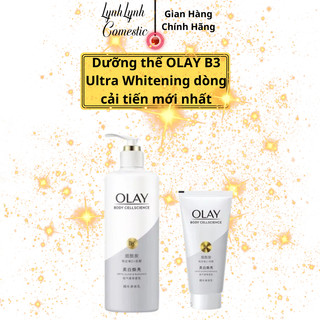 Sữa Dưỡng Thể Olay Retinol B3 Bright Ultra Whitening , Kem Body Nâng Tông Trắng DaSữa Dưỡng Thể Olay Retinol B3 Bright U
