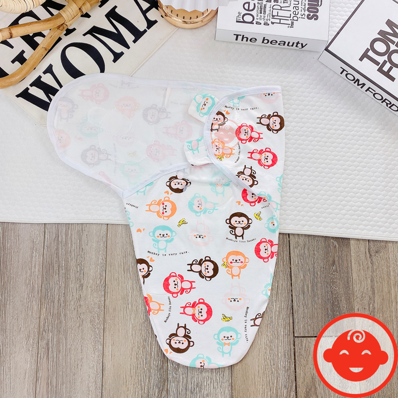 Ủ kén sơ sinh cotton Swaddle Summer cho bé ngủ ngon