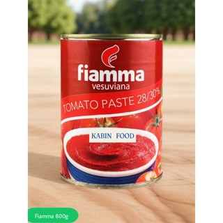Sốt cà chua xay nhuyễn tomato paste fiamma 800g