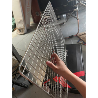 Vỉ nướng inox 100% 1 mặt dày dặn đủ kích cỡ