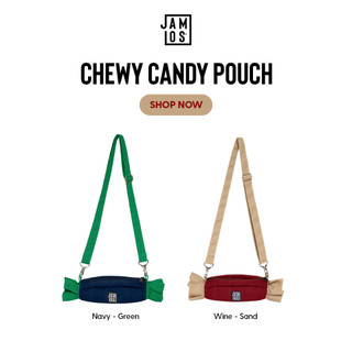 Chewy Candy Pouch Sling - Túi phụ kiện Jamlos vải canvas nhỏ gọn hình cái kẹo