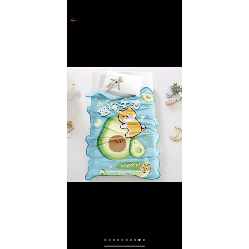 Chăn LÔNG TUYẾT cho bé kt 1x1,4m siêu mềm mịn giá rẻ, chăn đi học cho bé